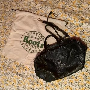ROOTS Leather Doctor Bag
